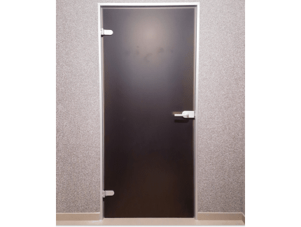 Матовые распашные двери в коробку фото