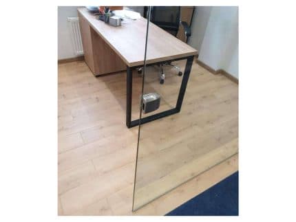 Замок для закрывания двери стеклянной офисной перегородки