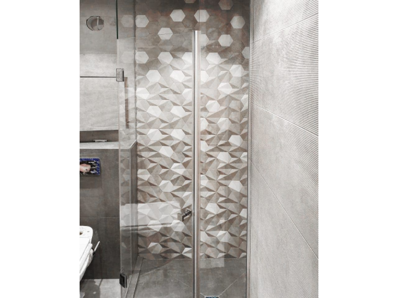 shower-corner-partition-in-closed-form-photo Душевая угловая перегородка в закрытом виде фото