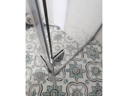 Фурнитура распашного уголка в душ закрепленного на поддон